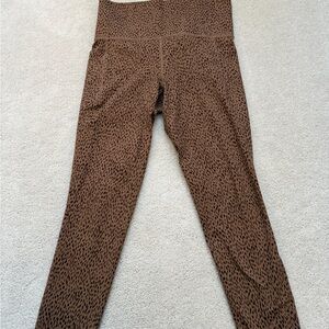 Athleta Leopard Print Leggings